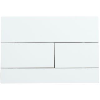 Кнопка смыва Veconi FLUSH V7, FLV7-W, 240х162х10, пластик, белый глянец